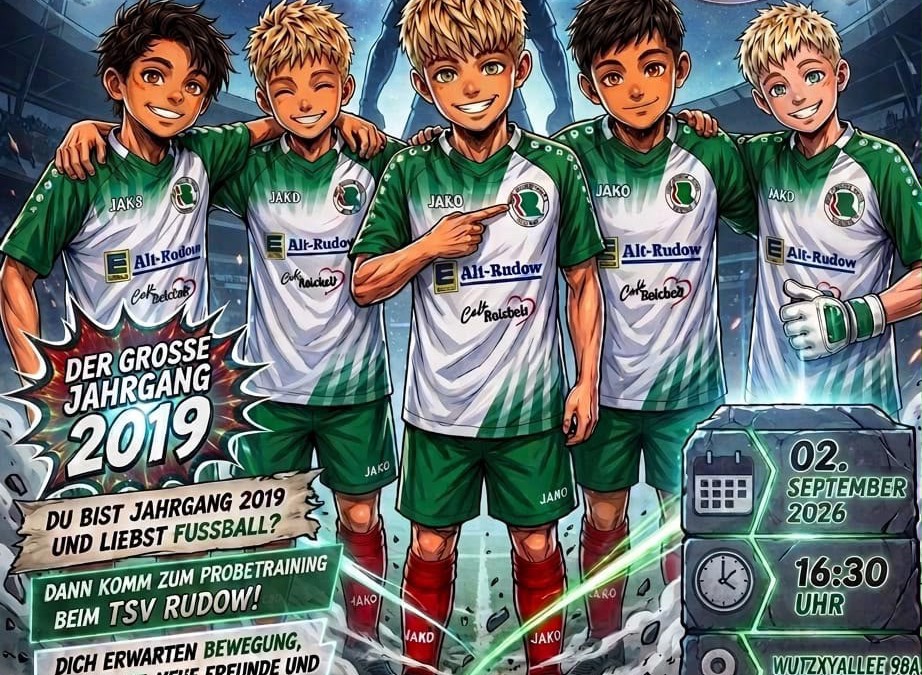 Probetraining Saison 2026 / 2027