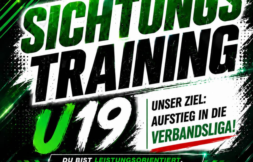 Probetraining Saison 2026 / 2027